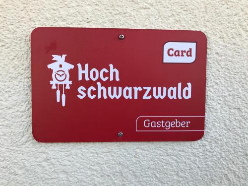 Certifikát, hodnocení, plakát nebo jiný dokument vystavený v ubytování Ferienwohnung Gipfelstürmer Feldberg - Ski in Ski out, Whirlpool & Infrarotkabine