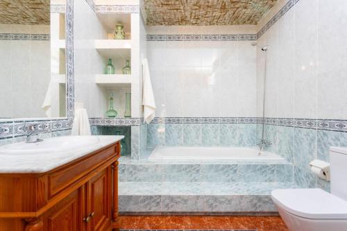 Kúpeľňa v ubytovaní Villa Jardín de Mari