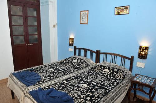 Cama o camas de una habitación en Vivenda Rebelo