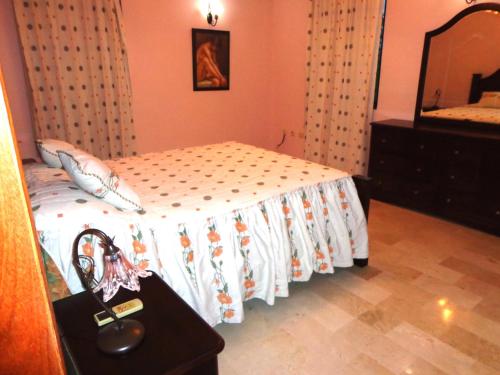 Una cama o camas en una habitación de Villamorametro