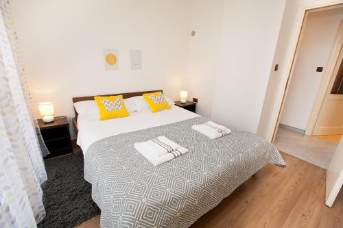 Posteľ alebo postele v izbe v ubytovaní Sunny & Relaxing Apartment