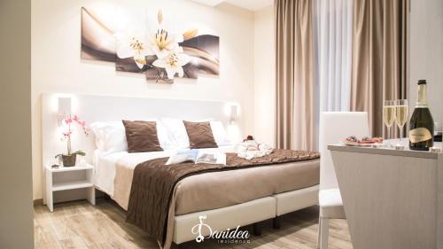 Ένα ή περισσότερα κρεβάτια σε δωμάτιο στο Residenza Danidea