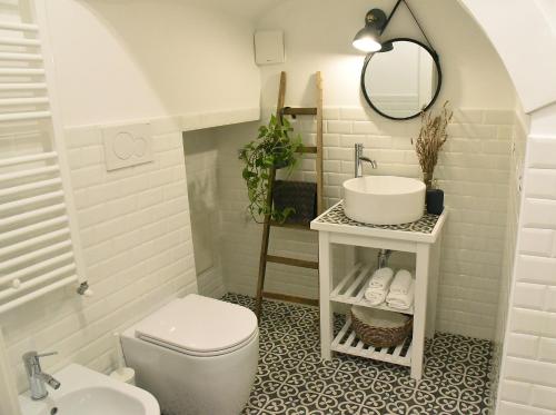 Koupelna v ubytování A Casa di Costanza