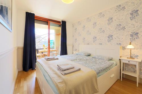Katil atau katil-katil dalam bilik di The Bluedeck Wellness Apartment