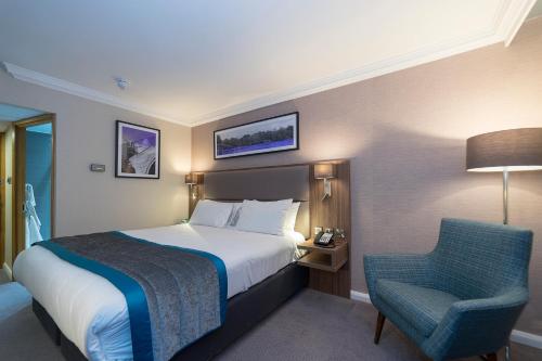 Katil atau katil-katil dalam bilik di Holiday Inn Nottingham by IHG