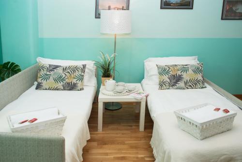 Ένα ή περισσότερα κρεβάτια σε δωμάτιο στο Residenza Flegrea