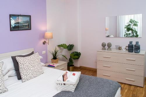 Ένα ή περισσότερα κρεβάτια σε δωμάτιο στο Residenza Flegrea