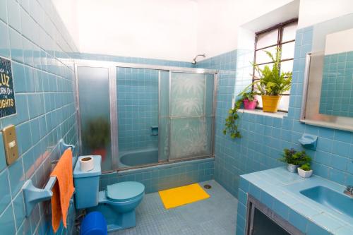 Koupelna v ubytování Hostal Casa Colores Adults Only
