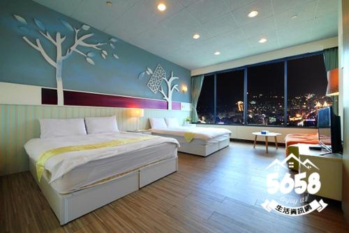 Giường trong phòng chung tại 85 Vacation ApartHotel