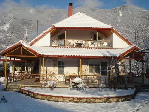 Guesthouse Agnandi v zimě