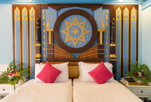 Postel nebo postele na pokoji v ubytování Krabi Nature Beach Resort