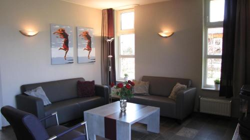 Χώρος καθιστικού στο Oeverwoning 4p