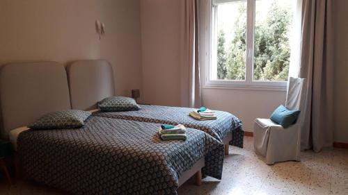 Posezení v ubytování Villa La Source