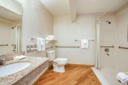 Et badeværelse på La Quinta Inn by Wyndham Cleveland Independence