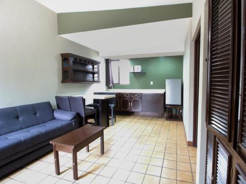 Χώρος καθιστικού στο Hotel La Fuente, Saltillo