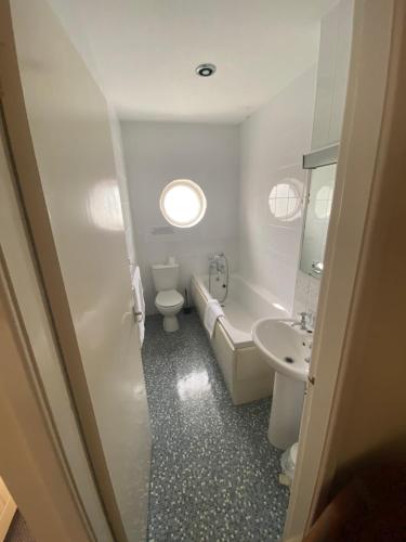 Ett badrum på Carreg Bran