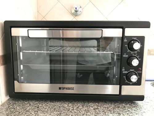 Dapur atau dapur kecil di Cares Apartament, Morón, Buenos Aires