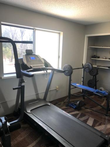 Gimnasio o instalaciones de fitness de Adams Inn and Suites