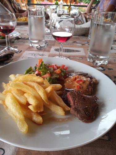 Comida en el bed and breakfast o alrededores