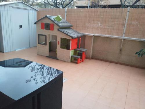 Budova, kde se apartmán nachází
