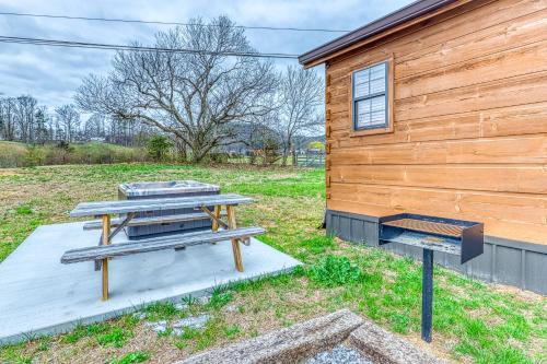 Κήπος έξω από το Calvery Cabin