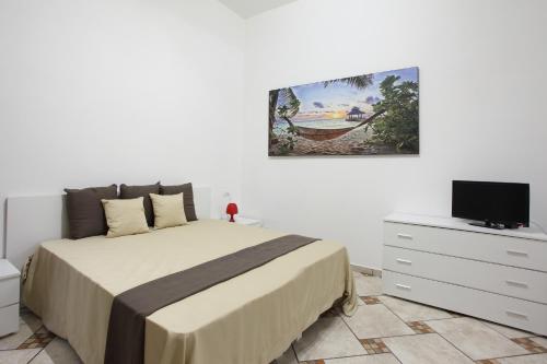 Cama o camas de una habitación en Napoli Sea