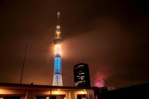 Oshiage Sky View Terrace Penthouse - new hot tab installed in 2025 -