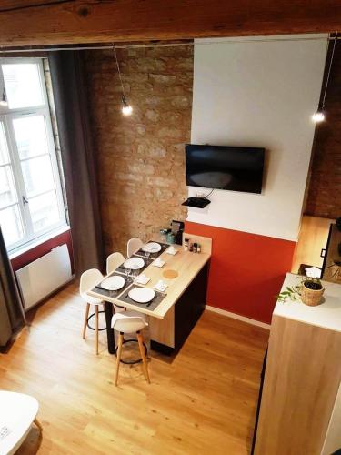 Cosy appartement, dans les pentes de la Croix Rousse