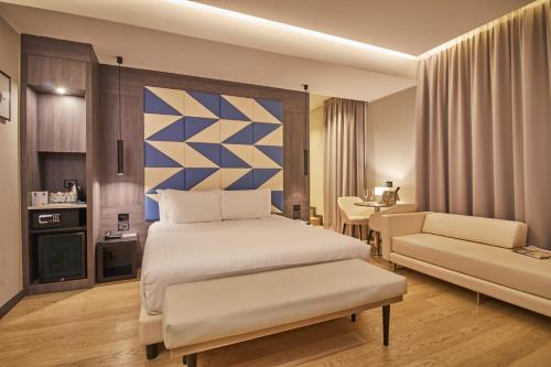 Kuchyň nebo kuchyňský kout v ubytování iH Hotels Milano Ambasciatori