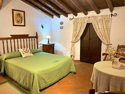 Posteľ alebo postele v izbe v ubytovaní Vivelorural casa en pueblo de Zahara de la Sierra