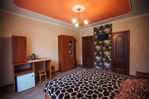 Postel nebo postele na pokoji v ubytování Apartments in Polyana