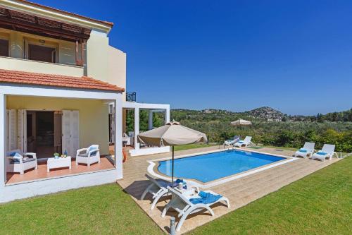 Bazén v ubytování Seven Springs Villas nebo v jeho okolí
