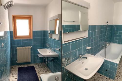 A bathroom at La Civetta (714 La)