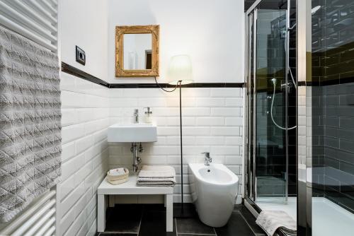 Koupelna v ubytování Mars41 B&B