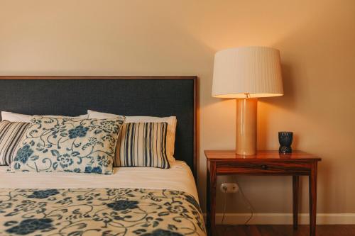 Un ou plusieurs lits dans un hébergement de l'établissement Ventozelo Hotel & Quinta