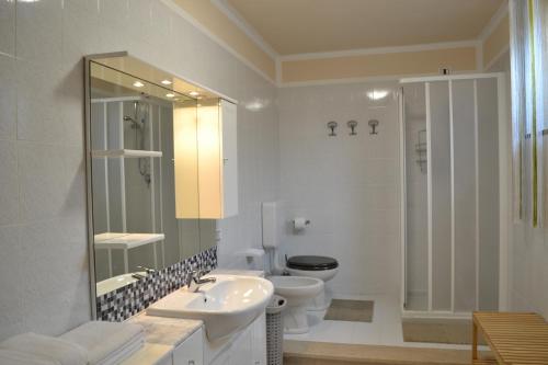 Een badkamer bij Casa Grazia