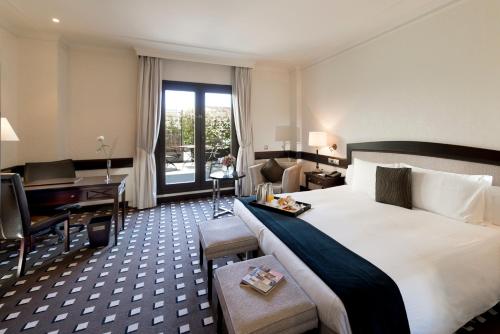 Katil atau katil-katil dalam bilik di Eurostars Palacio Buenavista