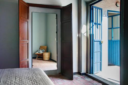 Cama o camas de una habitación en Casa Arrayan