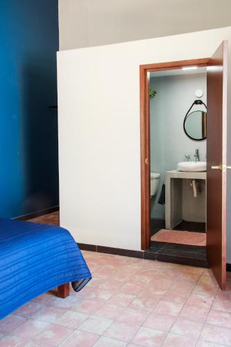 Cama o camas de una habitación en Casa Arrayan