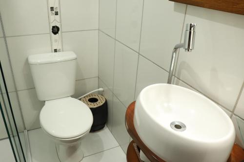 
Um banheiro em Pousada Hencke Haus

