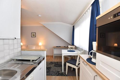 Kuchyňa alebo kuchynka v ubytovaní Bremer Apartmenthotel Superior