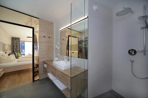 Koupelna v ubytování Hotel Weiler - Aktiv & Tradition