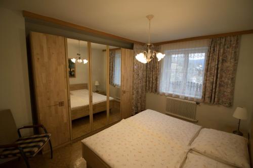 Postel nebo postele na pokoji v ubytování Haus Bergland