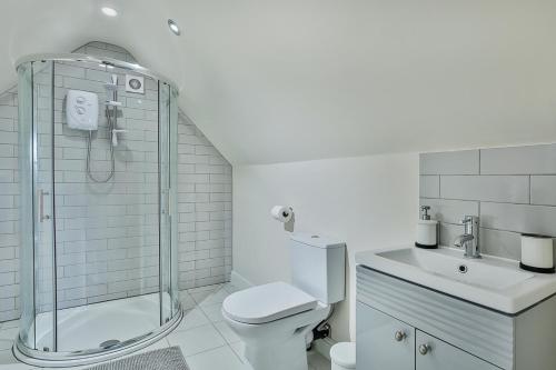 Bathroom sa Refurbished Central Premium Property