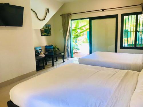 MiNhon Hotel Muineにあるベッド