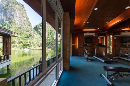 Fitnes oz. oprema za telovadbo v nastanitvi Railay Princess Resort & Spa