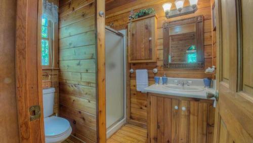 Vannituba majutusasutuses Eagles Nest