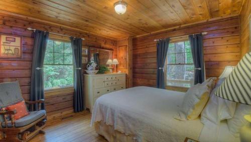 Voodi või voodid majutusasutuse Eagles Nest toas