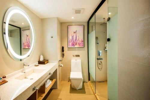 Koupelna v ubytování Lavande Hotels·Chengdu Hongpailou Metro Station