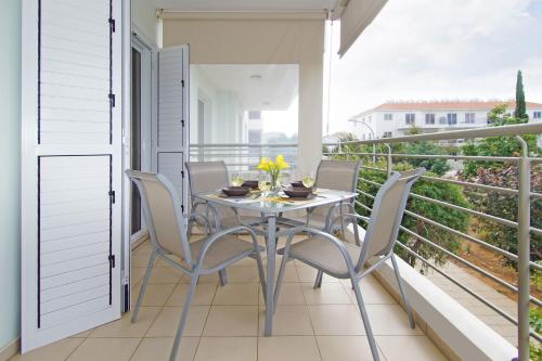 Balkoni atau teres di Apartment Mariada